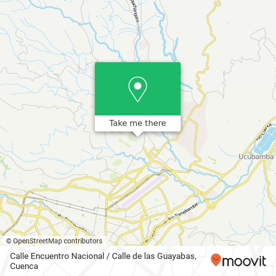 Calle Encuentro Nacional / Calle de las Guayabas map