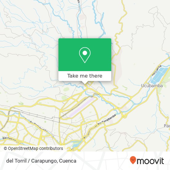 del Torril / Carapungo map