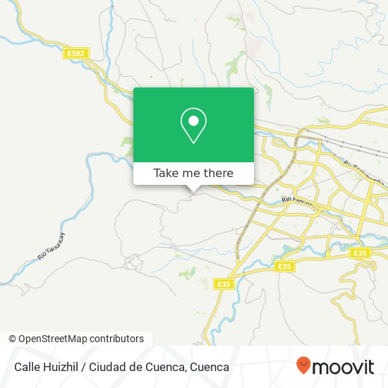 Calle Huizhil / Ciudad de Cuenca map