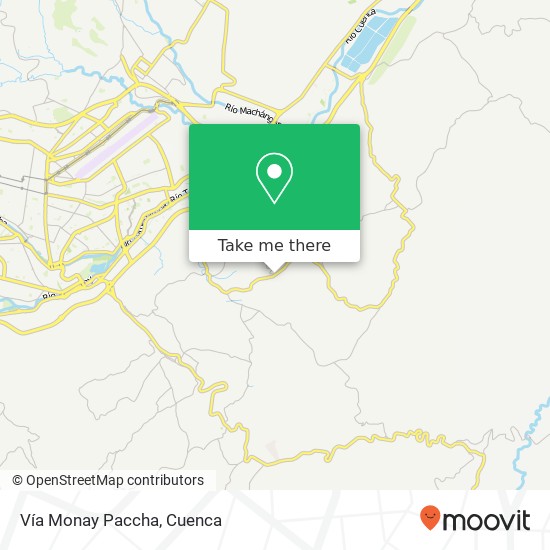 Vía Monay Paccha map