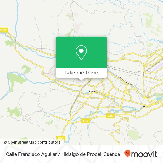 Calle Francisco Aguilar / Hidalgo de Procel map