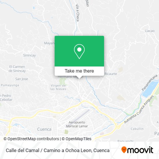 Calle del Camal / Camino a Ochoa Leon map