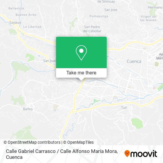 Calle Gabriel Carrasco / Calle Alfonso María Mora map