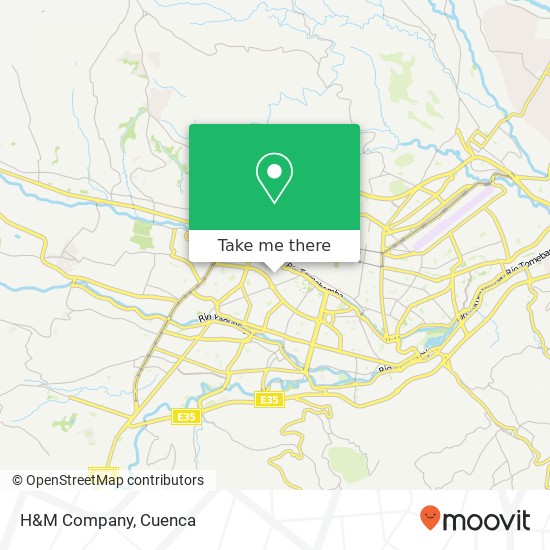 H&M Company map
