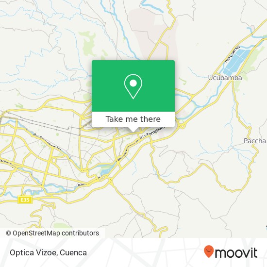 Optica Vizoe map