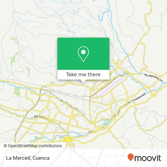 La Merced map