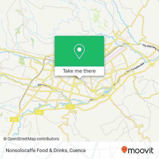 Nonsolocaffe Food & Drinks map