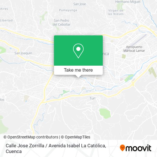 Calle Jose Zorrilla / Avenida Isabel La Católica map