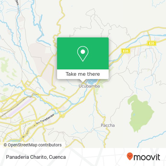Panaderia Charito map