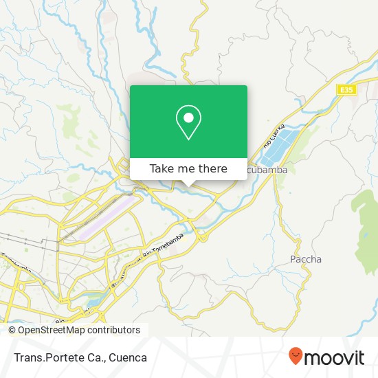Trans.Portete Ca. map