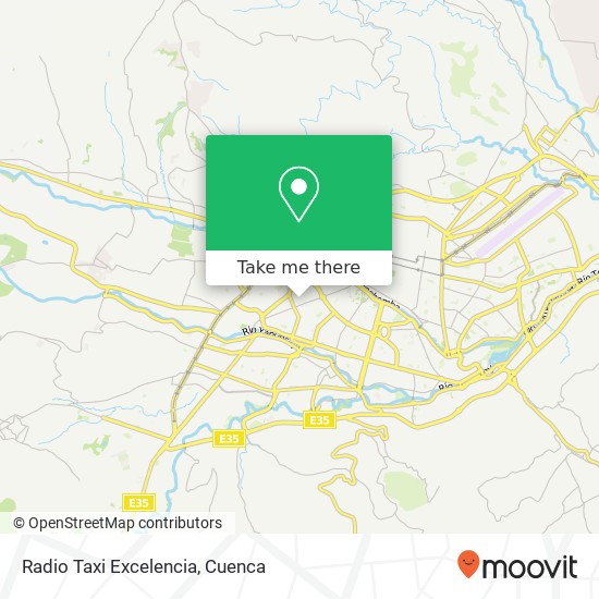 Radio Taxi Excelencia map