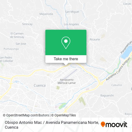 Obispo Antonio Mac / Avenida Panamericana Norte map