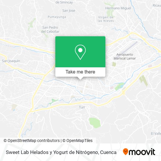 Sweet Lab Helados y Yogurt de Nitrógeno map