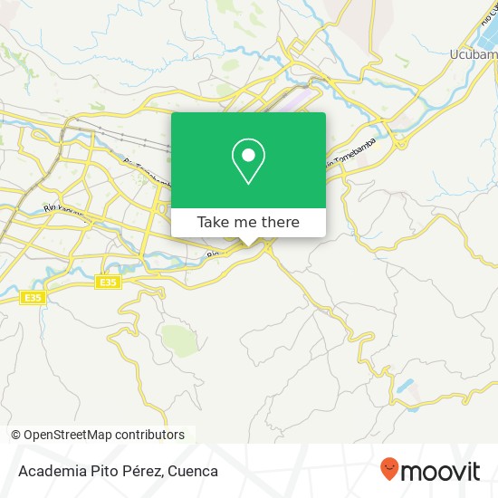 Academia Pito Pérez map