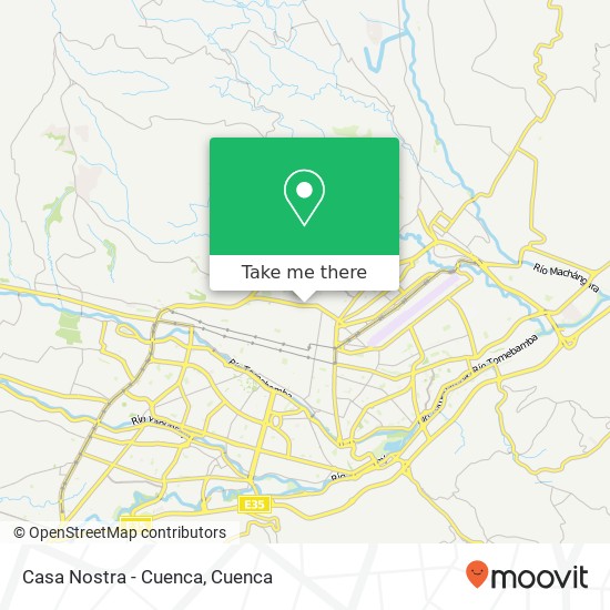 Casa Nostra - Cuenca map