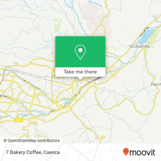 Mapa de 7 Bakery Coffee