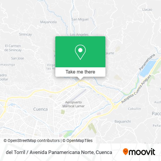 Mapa de del Torril / Avenida Panamericana Norte