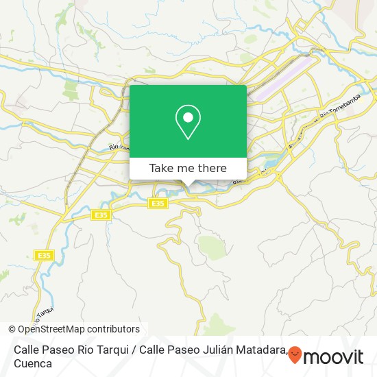 Mapa de Calle Paseo Rio Tarqui / Calle Paseo Julián Matadara