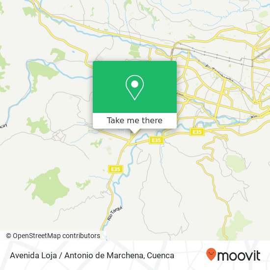 Avenida Loja / Antonio de Marchena map