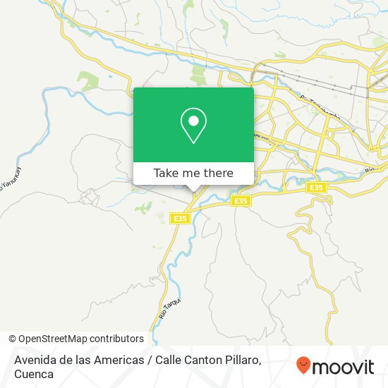Avenida de las Americas / Calle Canton Pillaro map