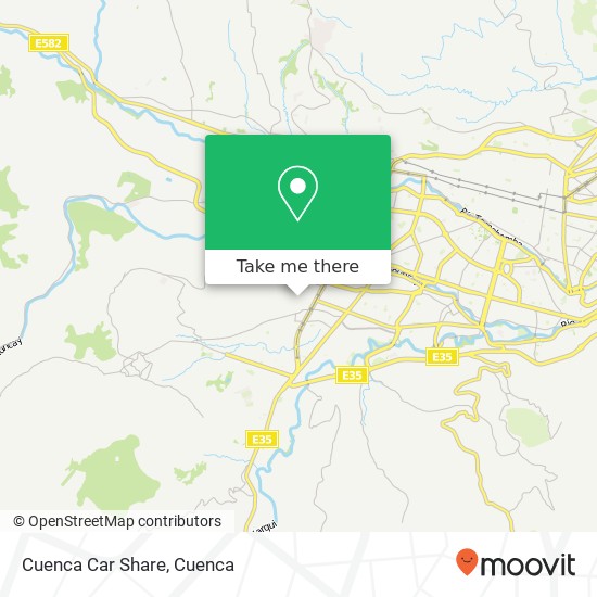 Cuenca Car Share map