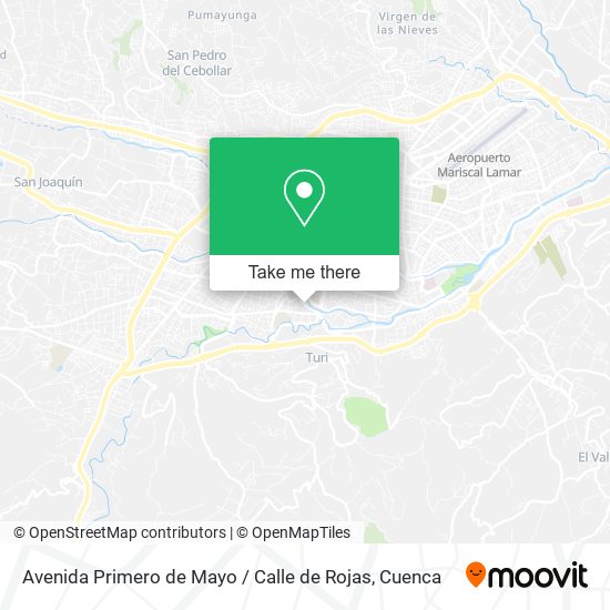 Avenida Primero de Mayo / Calle de Rojas map