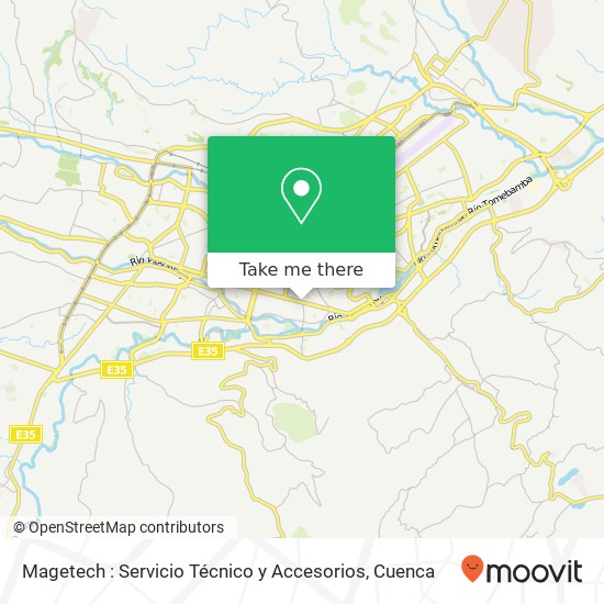 Magetech : Servicio Técnico y Accesorios map