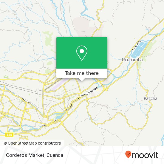 Corderos Market map
