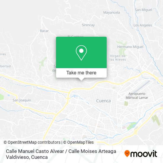 Calle Manuel Casto Alvear / Calle Moises Arteaga Valdivieso map