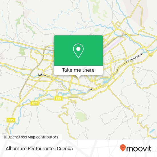 Alhambre Restaurante. map