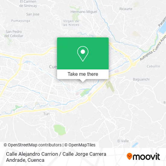 Calle Alejandro Carrion / Calle Jorge Carrera Andrade map