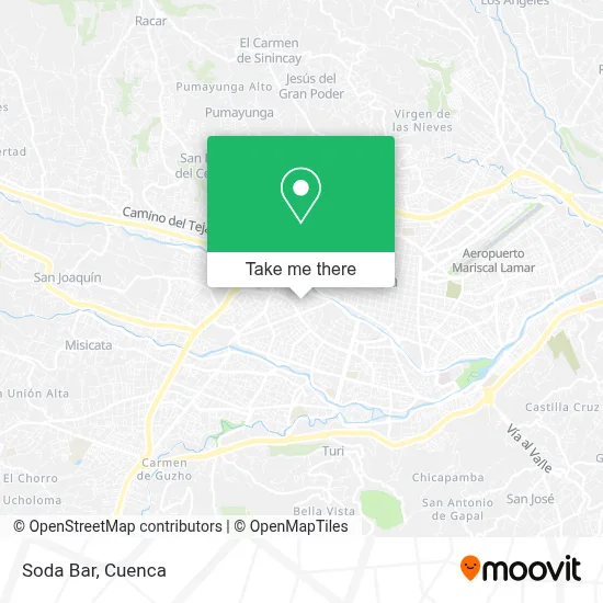 Soda Bar map