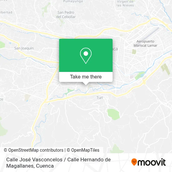 Mapa de Calle José Vasconcelos / Calle Hernando de Magallanes
