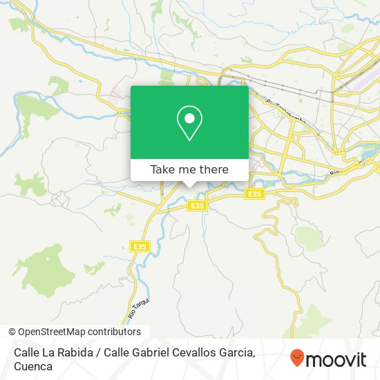 Calle La Rabida / Calle Gabriel Cevallos Garcia map