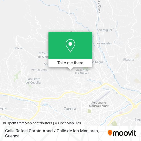 Calle Rafael Carpio Abad / Calle de los Manjares map