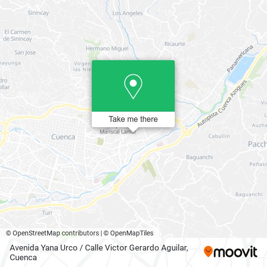 Avenida Yana Urco / Calle Victor Gerardo Aguilar map
