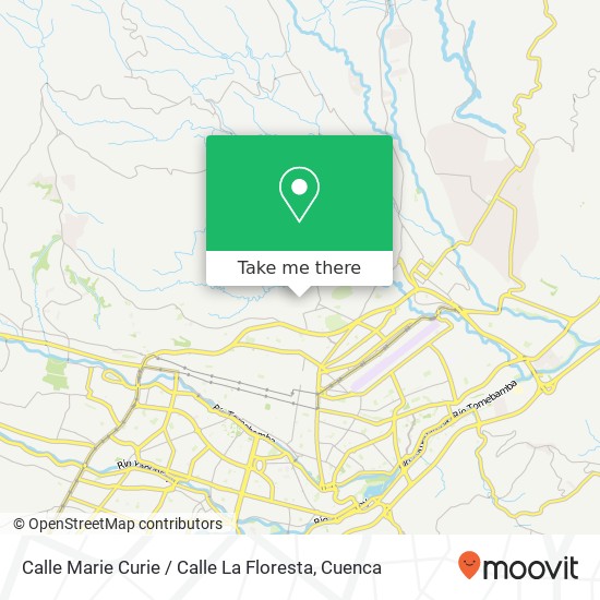 Calle Marie Curie / Calle La Floresta map