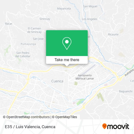 E35 / Luis Valencia map
