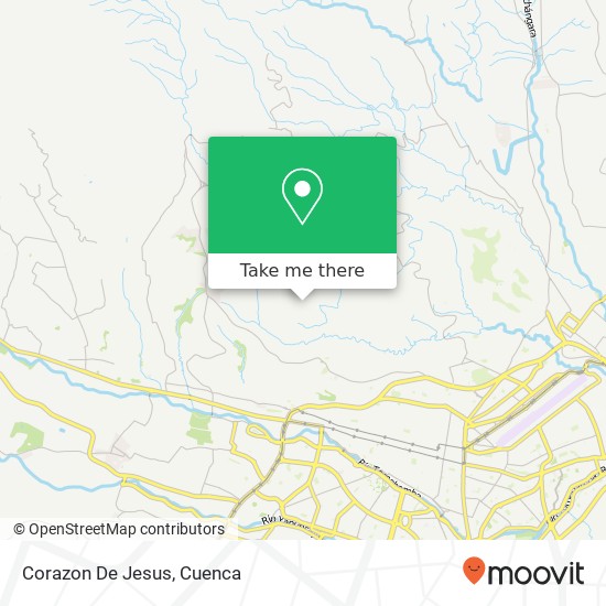 Corazon De Jesus map