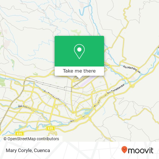 Mary Coryle map