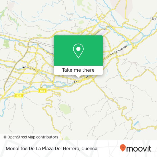 Monolitos De La Plaza Del Herrero map
