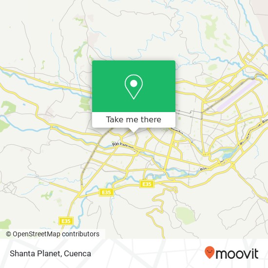Shanta Planet map