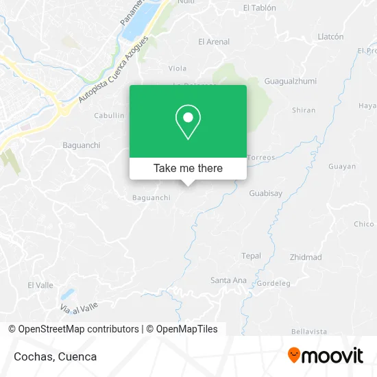 Cochas map