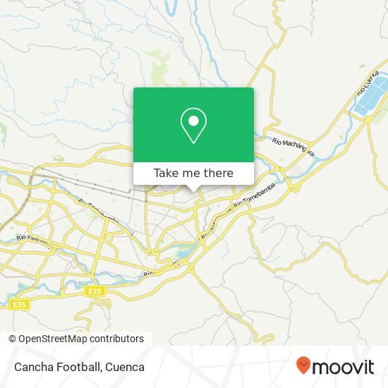 Cancha Football map