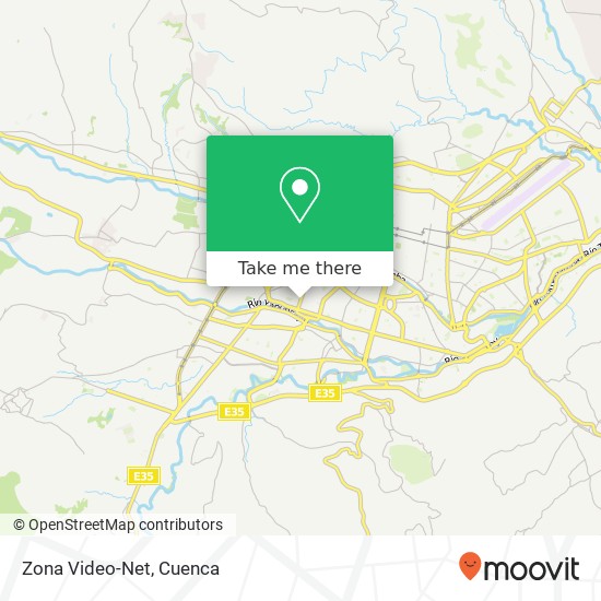 Zona Video-Net map