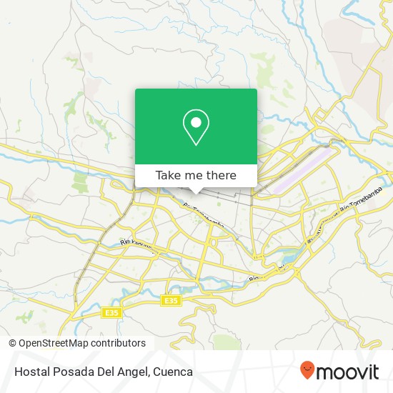 Hostal Posada Del Angel map