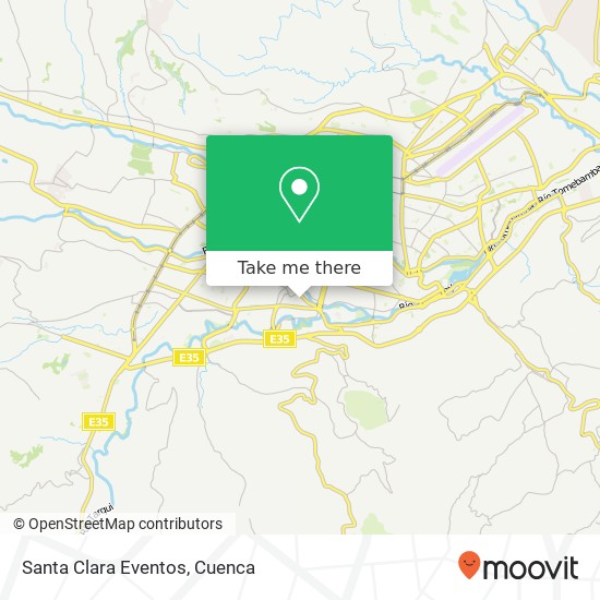 Santa Clara Eventos map
