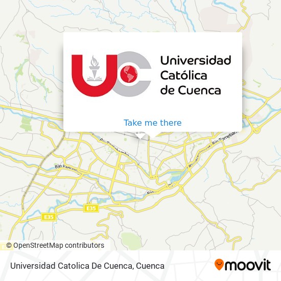 Universidad Catolica De Cuenca map