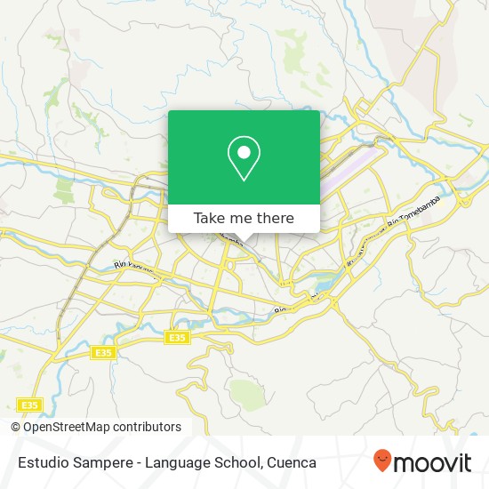 Estudio Sampere - Language School map