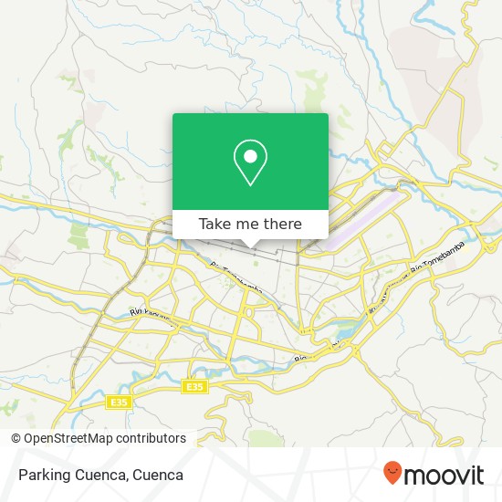 Parking Cuenca map